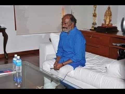 Actor Rajinikanth in hospital